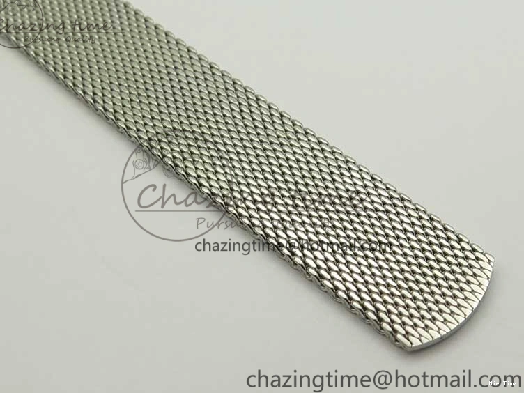 MIROTIME 0520 Portofino Automatic SS MKF 1:1 Best Edition White Dial On SS Mesh Bracelet A2892 V TechFriendly 7205